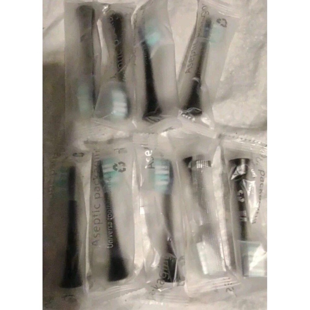 Replacement Toothbrush Heads Compatible with Philips Sonicare Snap 8 Black